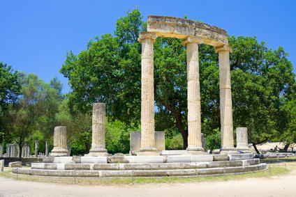 オリンピアの古代遺跡 