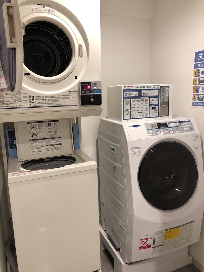 共用スペース　洗濯機　乾燥機
