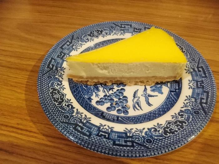 イギリス、レモンチーズケーキ