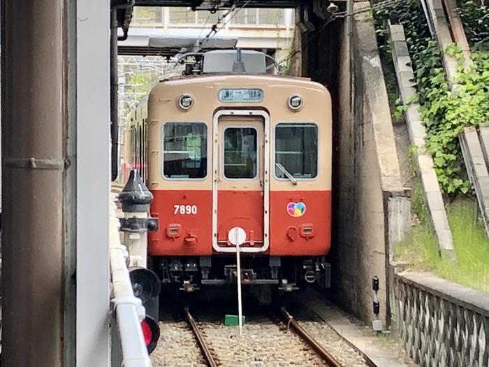 阪神電車　赤胴車