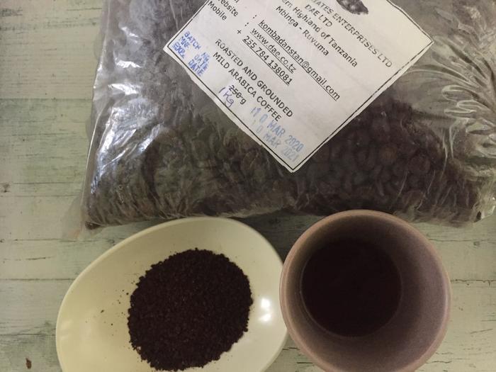 タンザニア　ルブマ原産のコーヒー