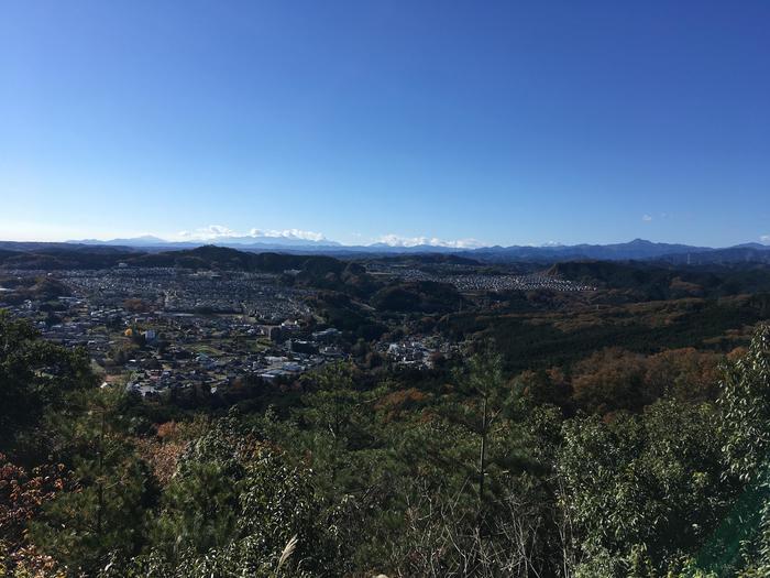 日和田山　山頂からの風景