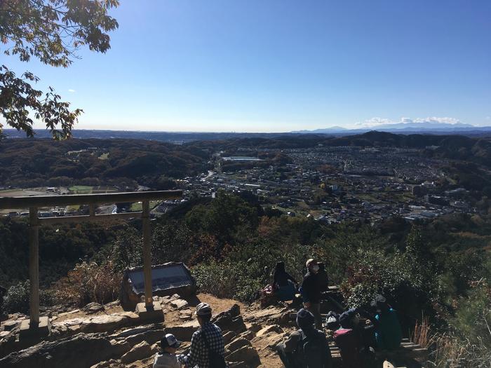 日和田山　山頂からの風景