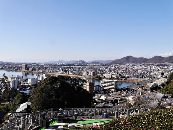 犬山成田山からの眺め