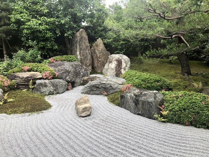 京都　霊源院　枯山水庭園
