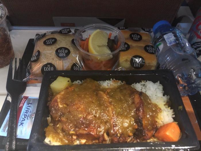 エティハド航空 機内食