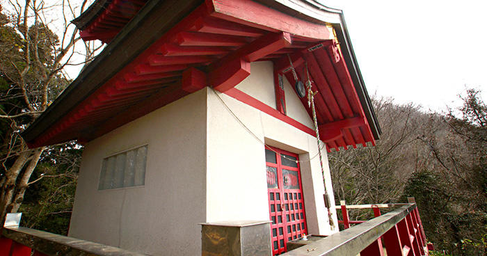袋田の滝　月居観音堂