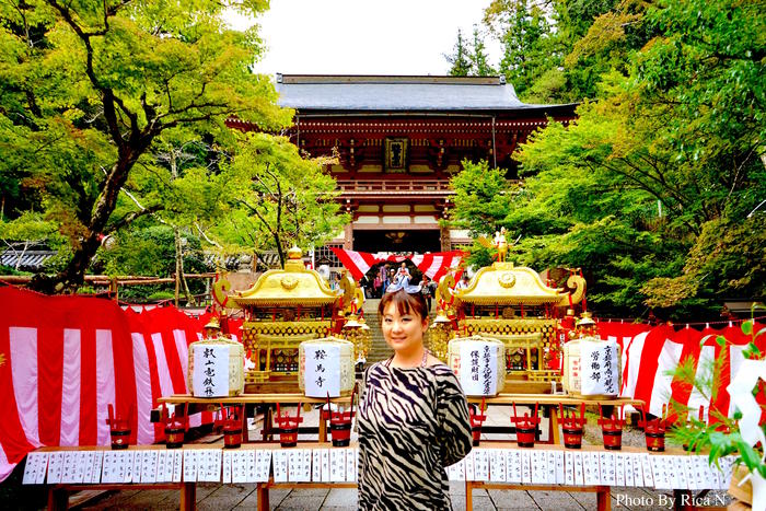 京都　鞍馬火祭り 神輿 