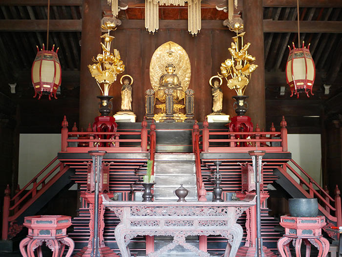 京都 建仁寺 法堂 本尊釈迦如来座像
