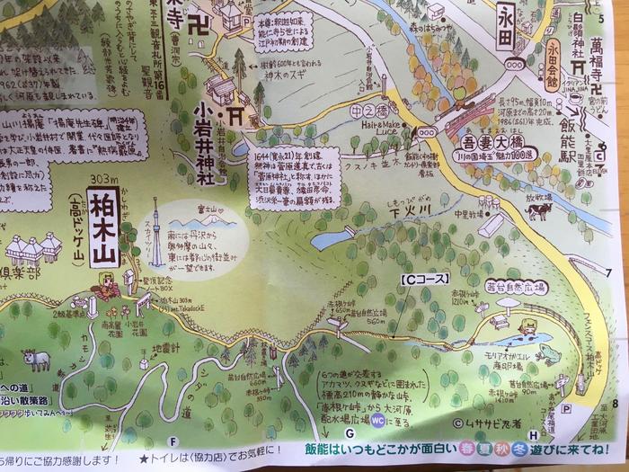 柏木山マップ