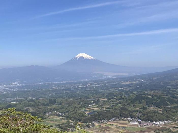西丹那駐車場からの景色　富士山