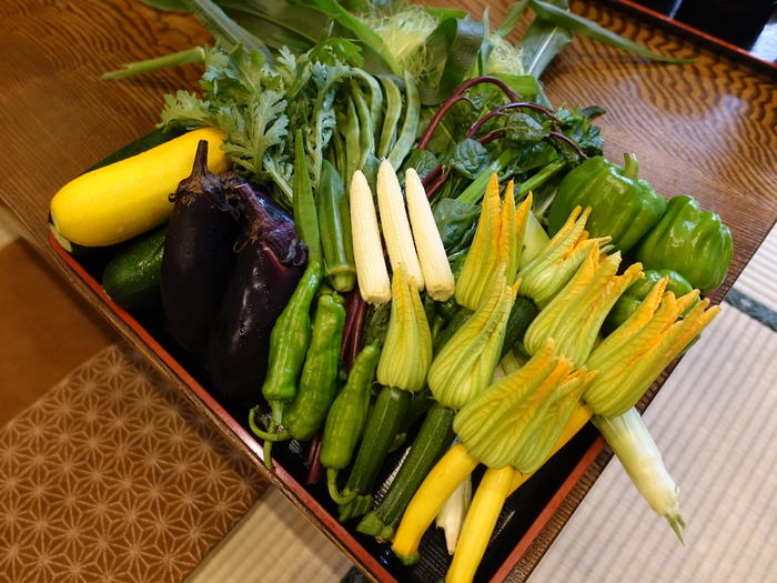 天ぷら用の野菜