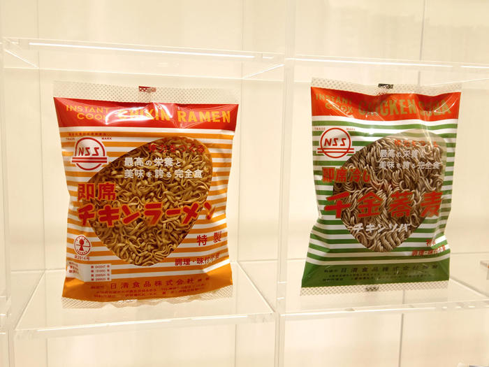 カップヌードルミュージアム 横浜　初代チキンラーメンと即席冷し千金蕎麦