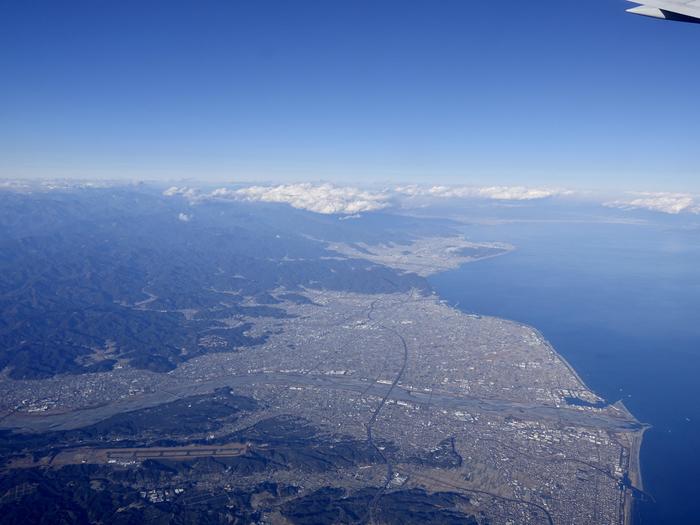 静岡県御前崎からの風景