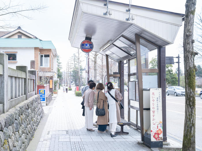 バス停「広坂・21世紀美術館」