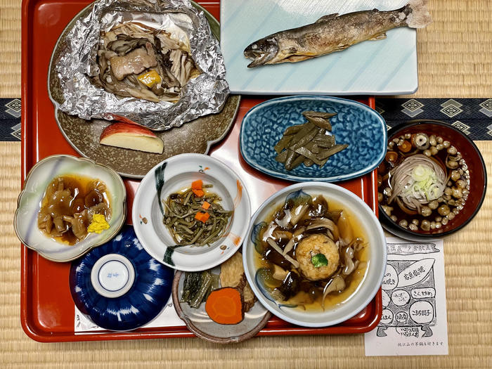 鶴の湯　夕食