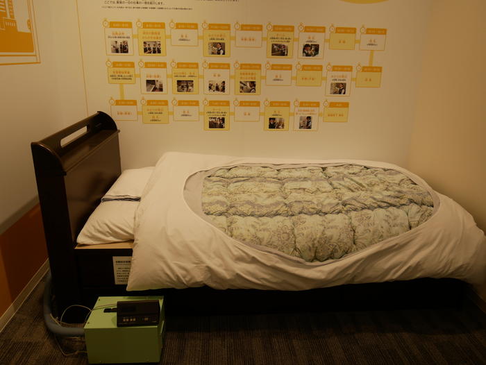 京都鉄道博物館 運転士のベッド