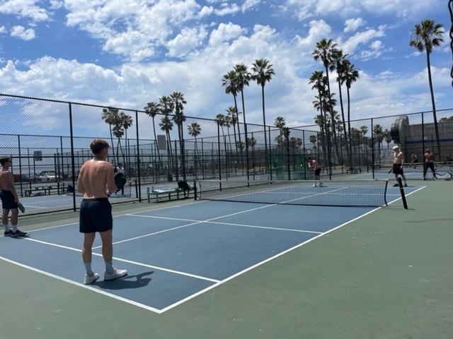 ベニスビーチ　テニスコート