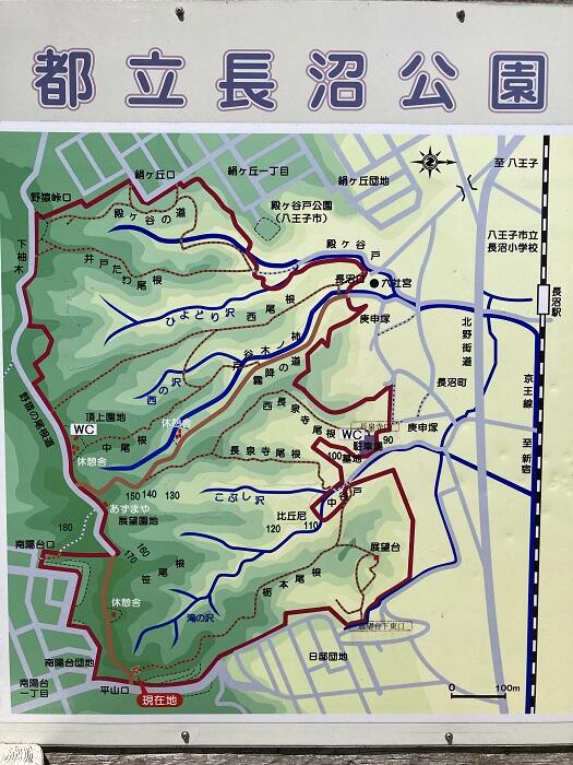 長沼公園マップ