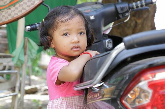 カンボジアの女の子
