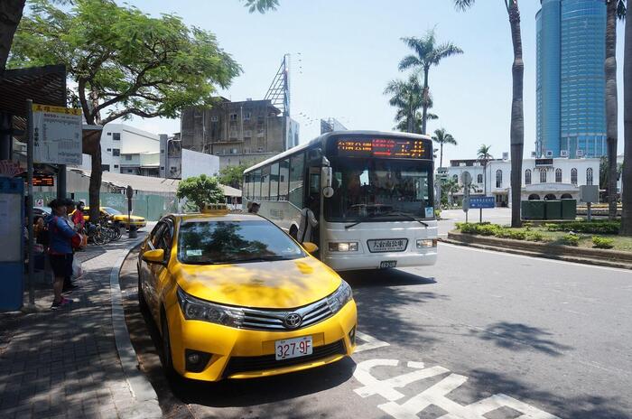 台湾、計程車（タクシー)