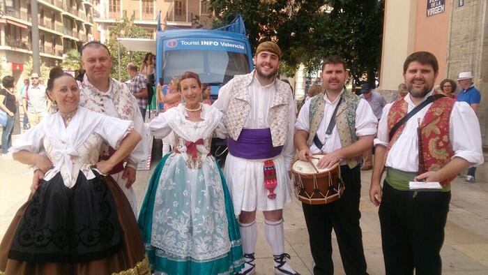 バレンシアの民族舞踊