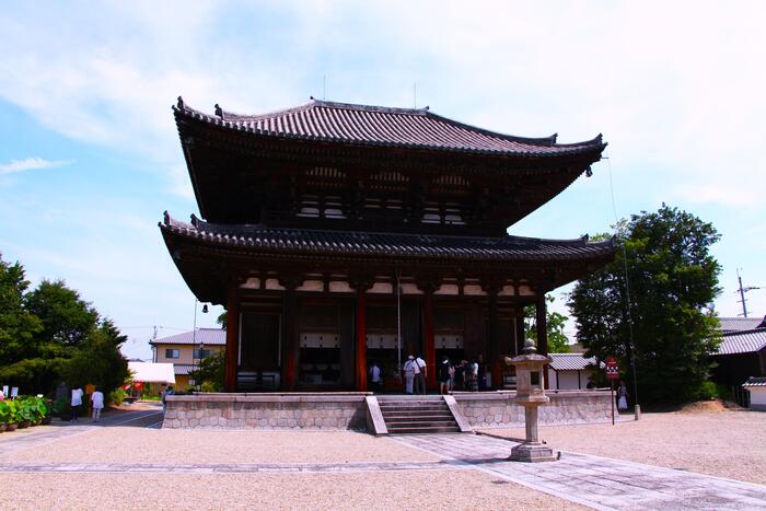 喜光寺の本堂