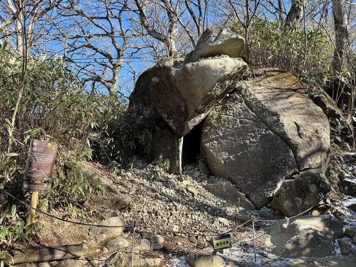 筑波山　女体山への登山道