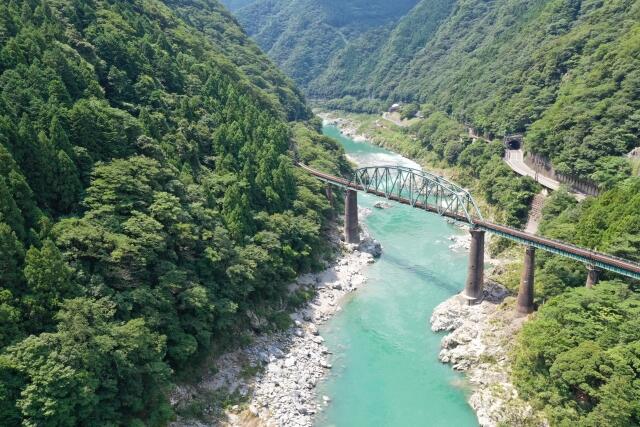 大歩危の風景