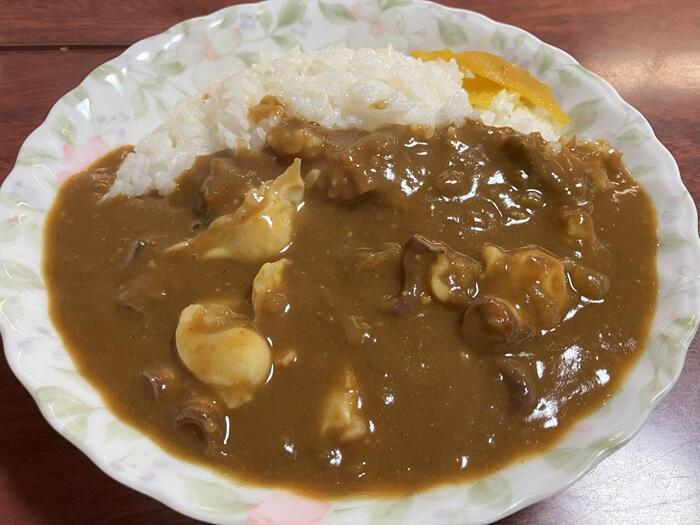 さざ波タコカレー