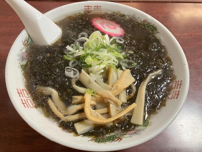 さざ波岩海苔ラーメン