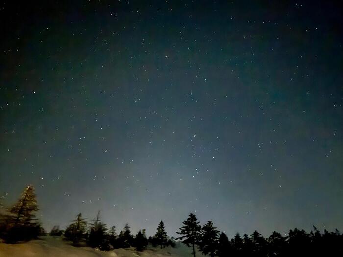 山本小屋ふる里館　星空