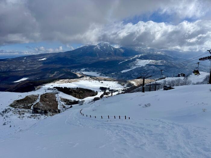 霧ヶ峰　車山　登山道霧ヶ峰