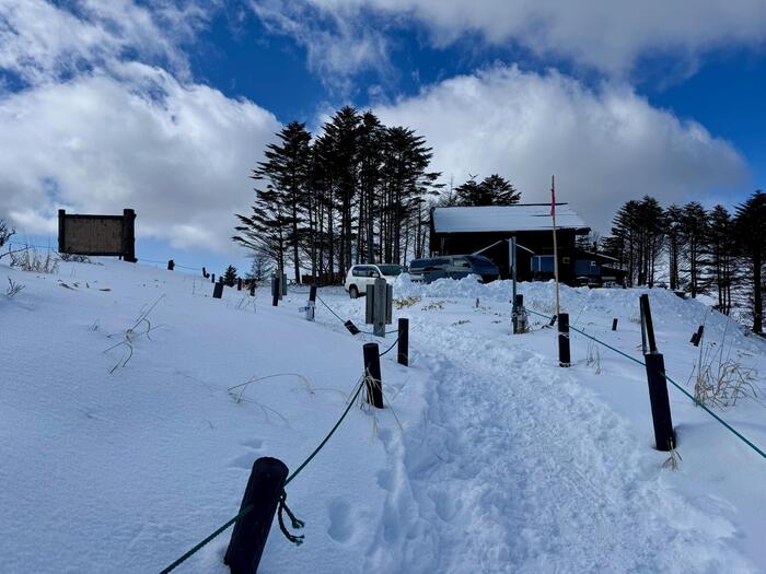 霧ヶ峰　車山　登山道