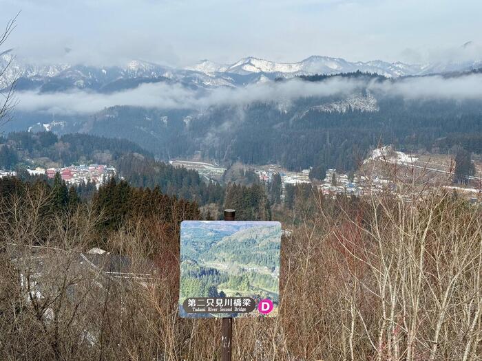 JR只見線　ビューポイントD地点