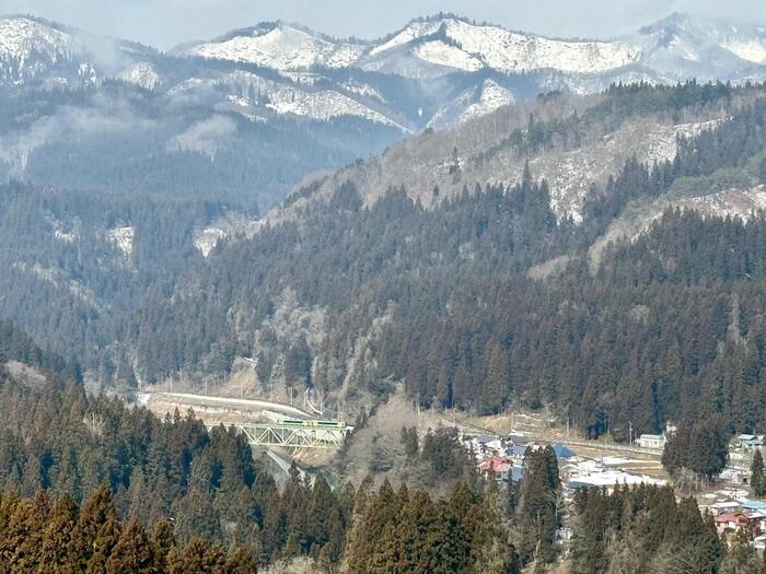 JR只見線　第二只見川橋梁