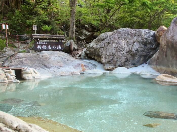新穂高温泉露天風呂