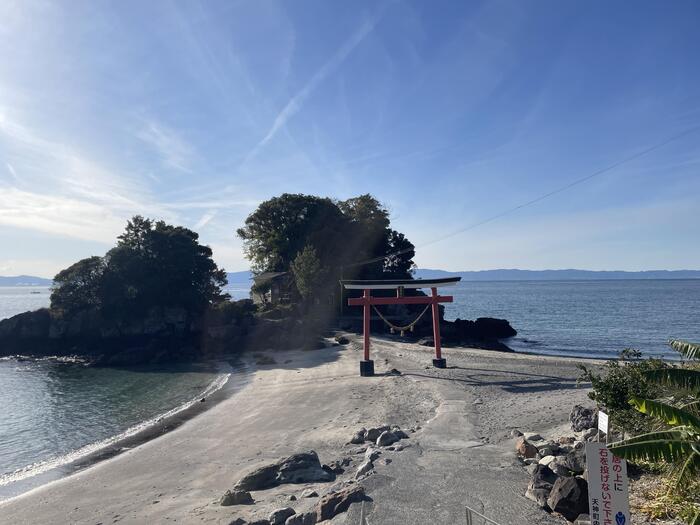 鹿児島のモンサンミッシェル荒平天神