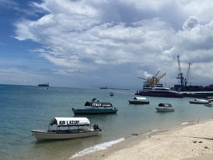 ザンジバルの美しいビーチ