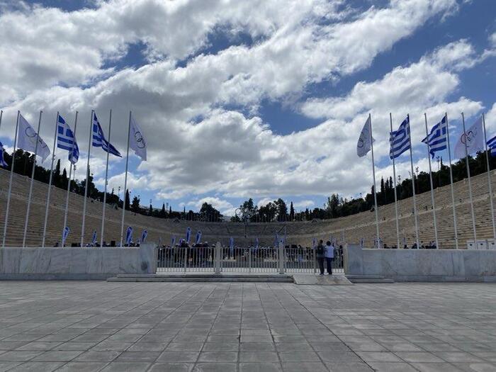 近代オリンピック発祥の地、パナティナイコスタジアム