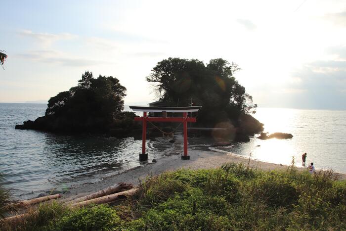 鹿児島のモンサンミッシェル荒平天神