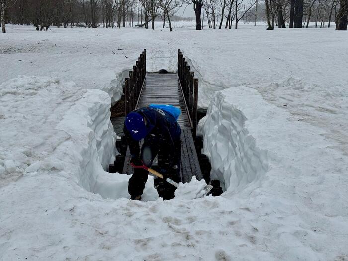 尾瀬　尾瀬ヶ原　原の川上橋