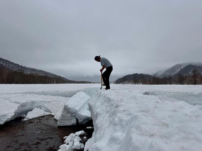 尾瀬　尾瀬ヶ原　原の川上橋