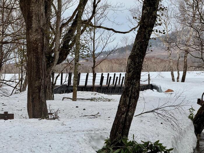尾瀬　尾瀬ヶ原　龍宮小屋　沼尻川