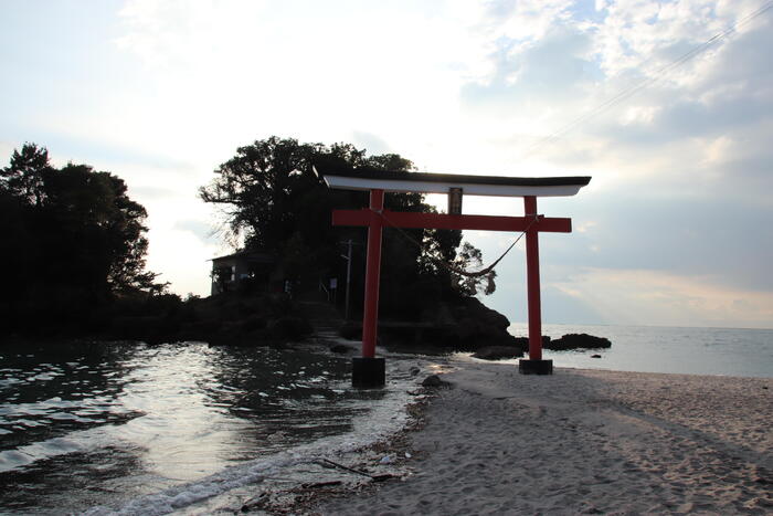 潮が満ちている時と引いている時