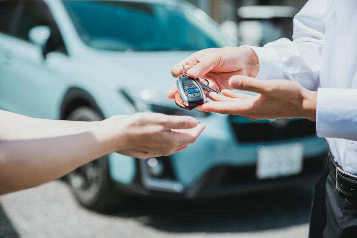 キーを渡すところ