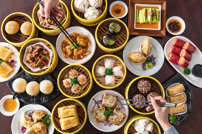 100種類以上ものバラエティ豊かな点心