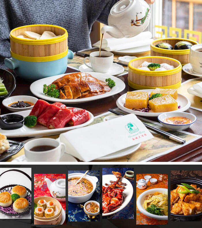 オリエンタル・シティ・アムステルダムのメニューも、前菜からスープ、主菜、デザートまで実に多彩