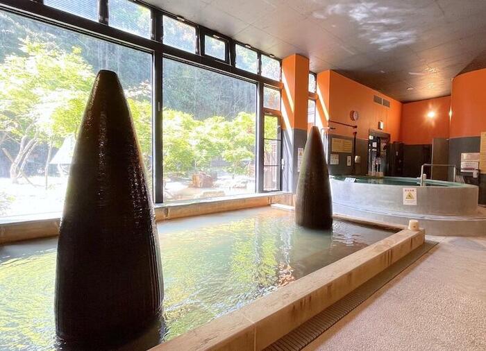 すずらんの湯内湯から見える景色