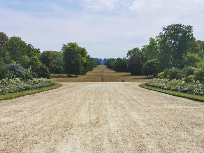 コンピエーニュ城の庭